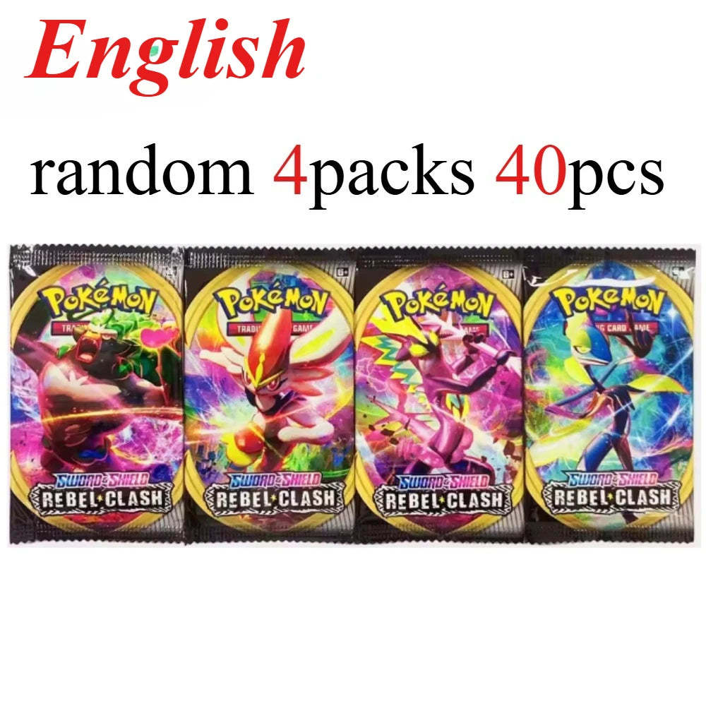 40 Pcs Pokemon Card